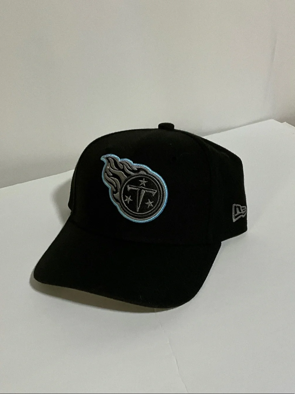 New Era Tennessee Titans Youth Adjustable Cap Hat Black NFL Logo NWT